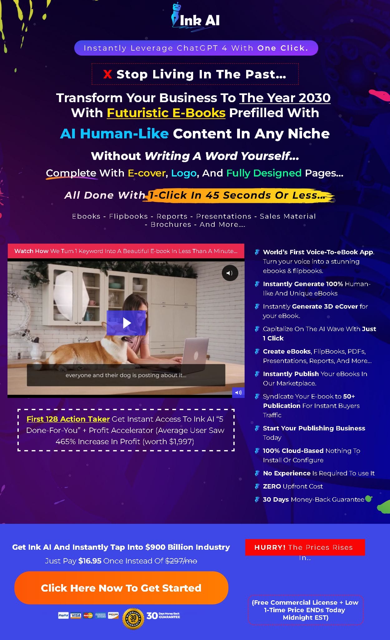 Seyi Adeleke - InkAi - AI Human-Like Content In Any Niche Without Writing A Word Yourself