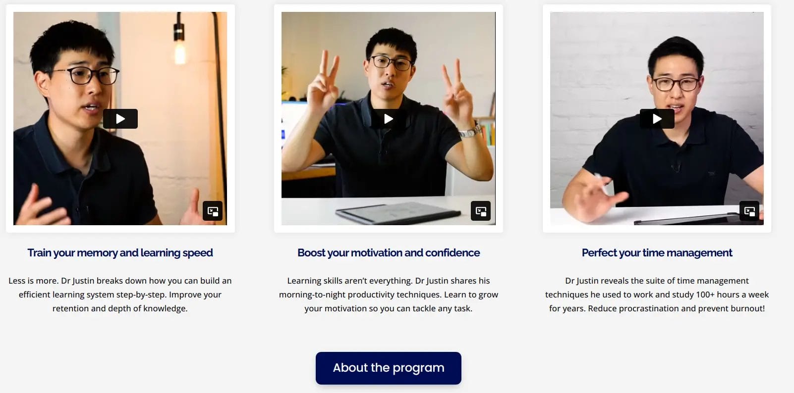 icanstudy - about the program