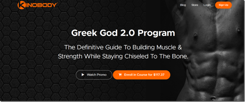 Kinobody Greek God 20 Program