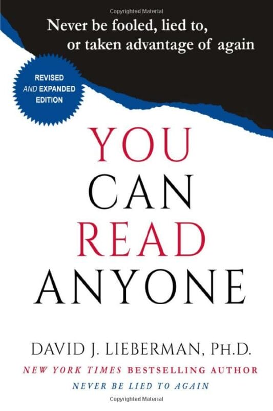You can read anyone - David J Lieberman