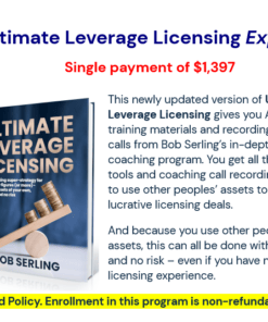 Bob Serling Ultimate Leverage Licensing Express