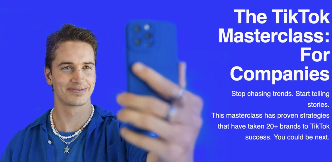 JT Barnett – The TikTok Masterclass: For Companies