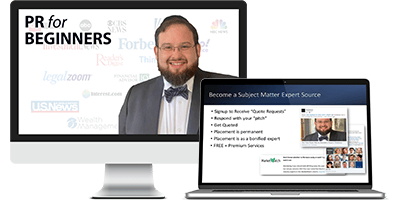 Leibel Sternbach PR For Beginners - feature