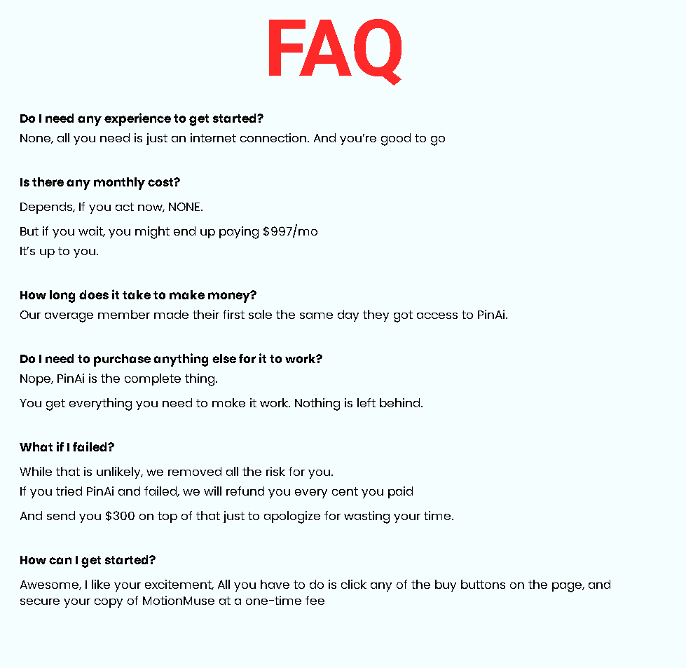 Pin Ai - faq