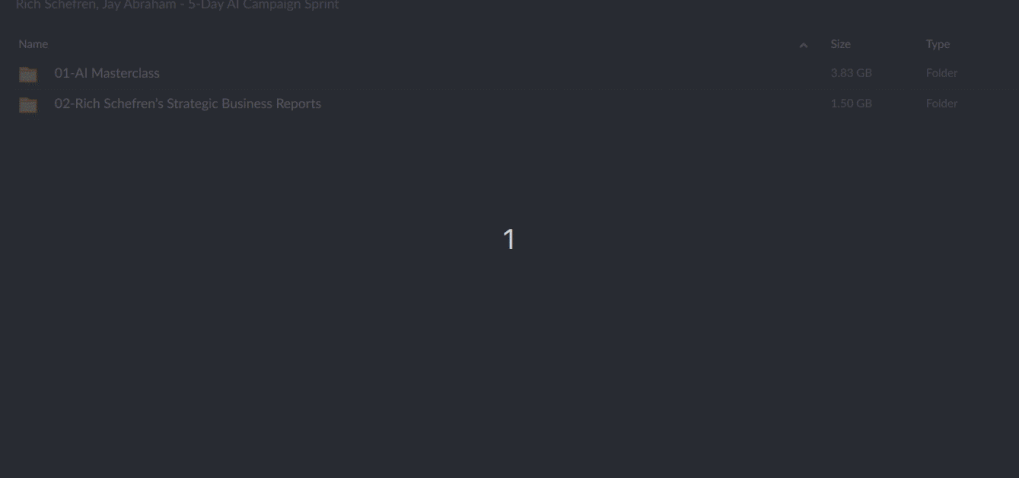 Rich Schefren Jay Abraham 5-Day AI Campaign Sprint