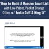 Justin Goff How To Build A Massive Email List With Low-Priced Pocket Change Offers