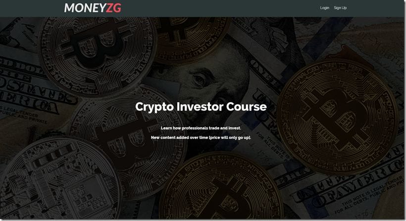 MoneyZG - Crypto Investor Course