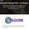 Tom Pool – Advanced Technical SEO – On demand