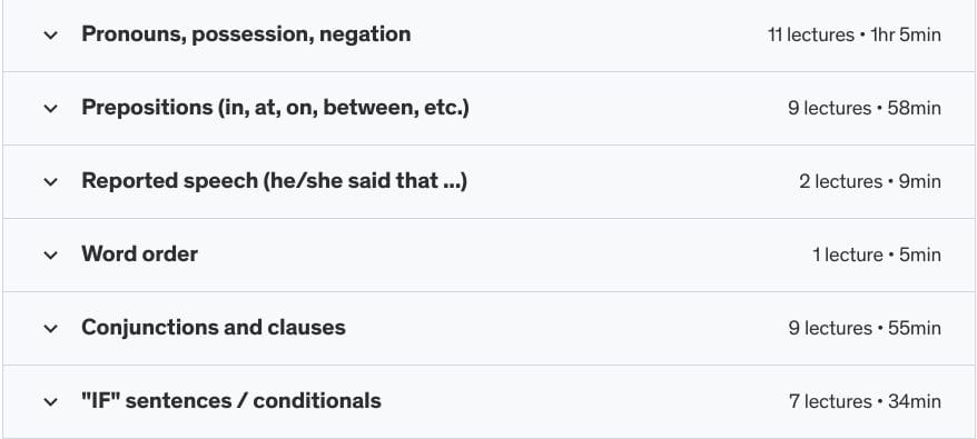 American English Pronunciation for Vietnamese Speakers course content
