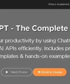 Maximilian Schwarzmüller - ChatGPT - The Complete Guide