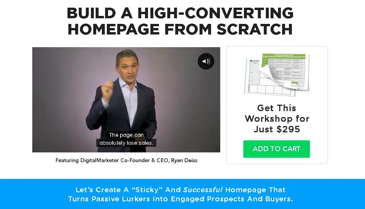 Ryan Deiss – Craft A High-Converting Homepage v2