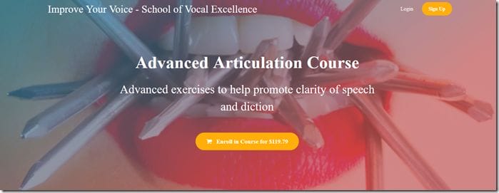 Advanced Articulation Course