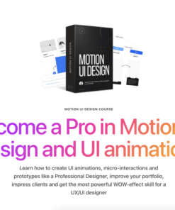 Alexander Hess – Motion UI Design · Gold