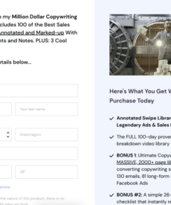 Csaba Borzasi – Million Dollar Copywriting Swipe Library