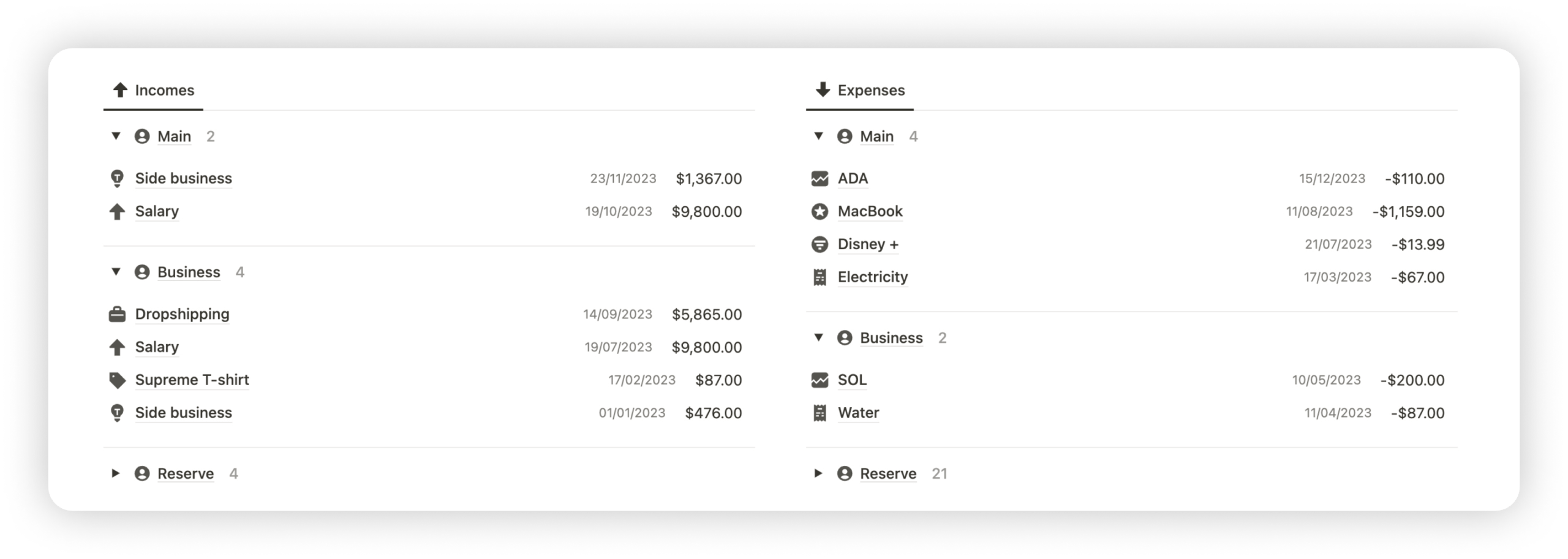 Notion-x-Finance-clear-view