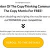 George Ten - CopyThinking Community + The Copy Matrix 2024