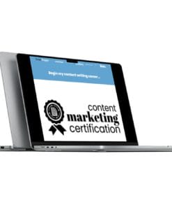 Jon Morrow – Content Marketing Certification (GB)