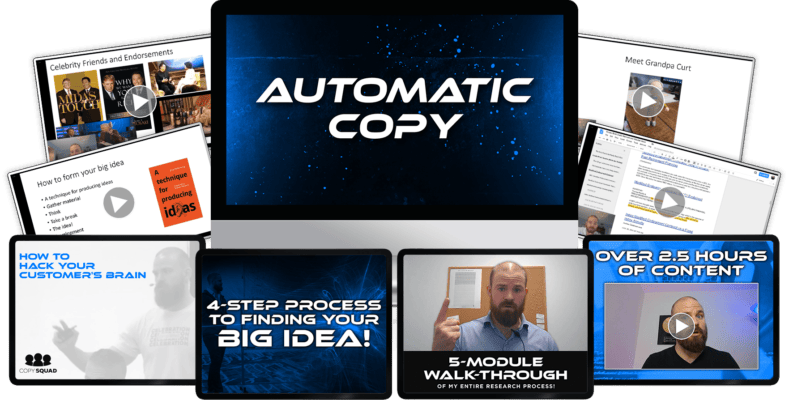 Kyle Milligan – Copy Squad – Automatic Copy Course