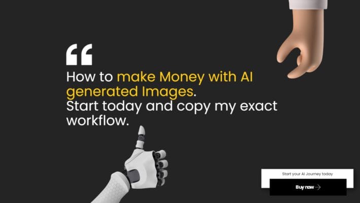 Make Money with AI IMAGES