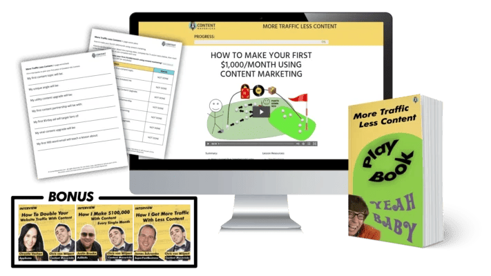 More Traffic Less Content (PlayBook)