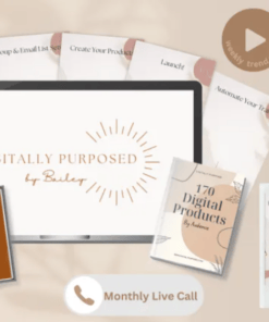 Bailey – Digitally Purposed-How to Build a Digital Product Business on Etsy (GB)