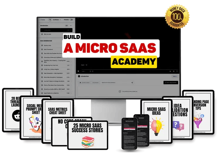 Build a Micro SaaS Academy