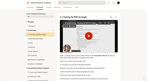 dashboard screenshot