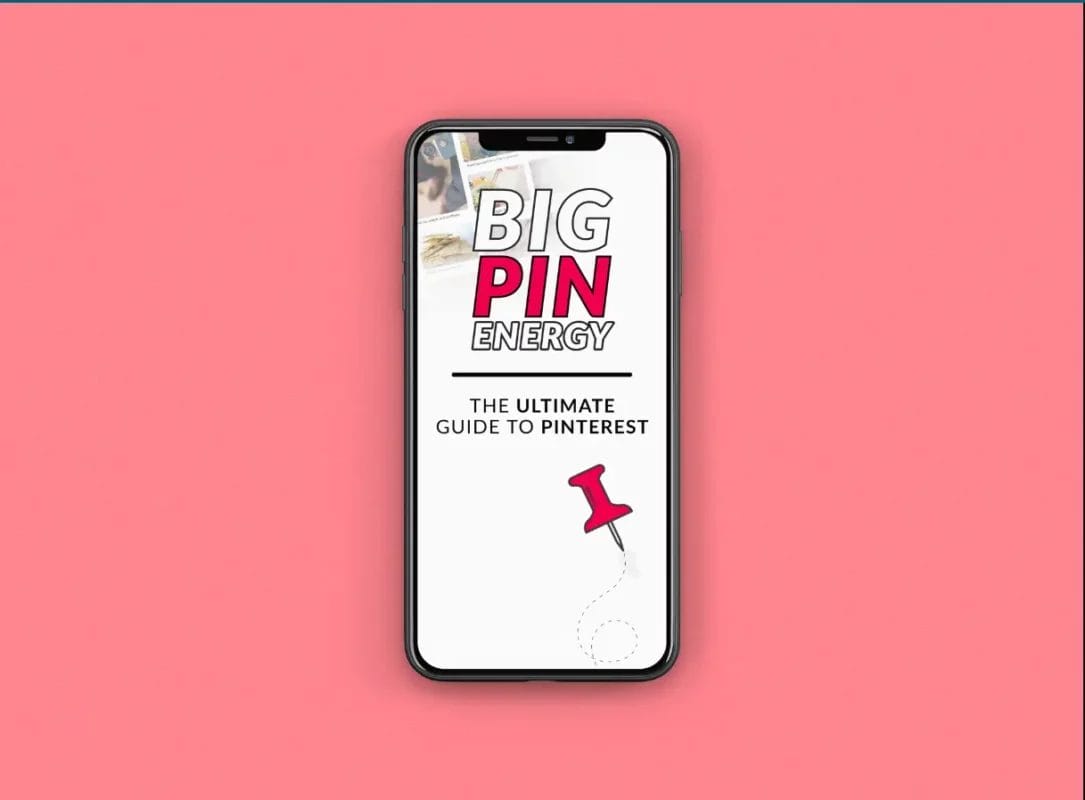 Big Pin Energy - How To Make Money & Drive Traffic With Pinterest Course Download