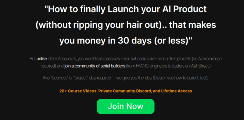Build Fast Academy - Launch Your Own AI Product