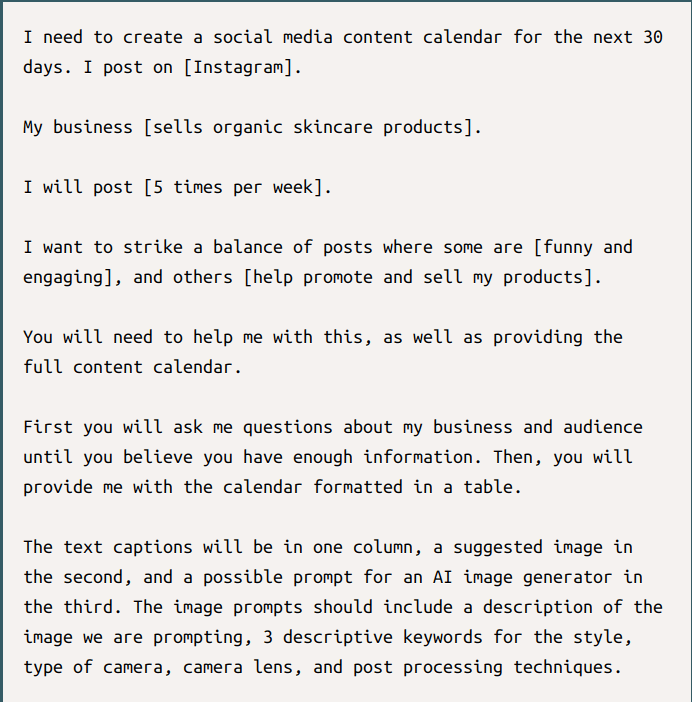 ChatGPT Black Magic Example