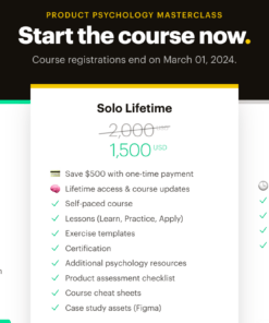 Growth.design - Product Psychology Masterclass Course Download