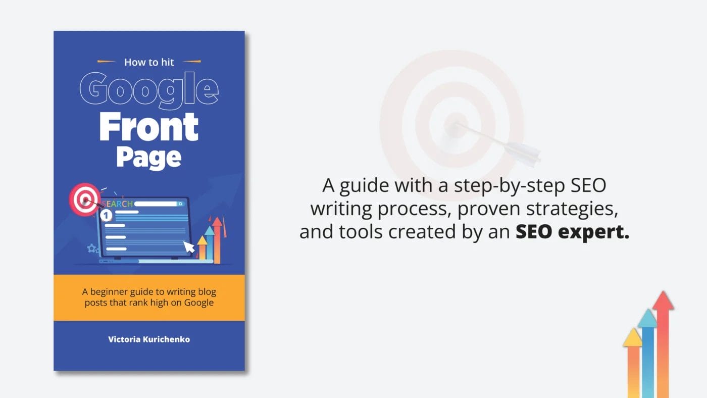 How to hit the Google front page ebook