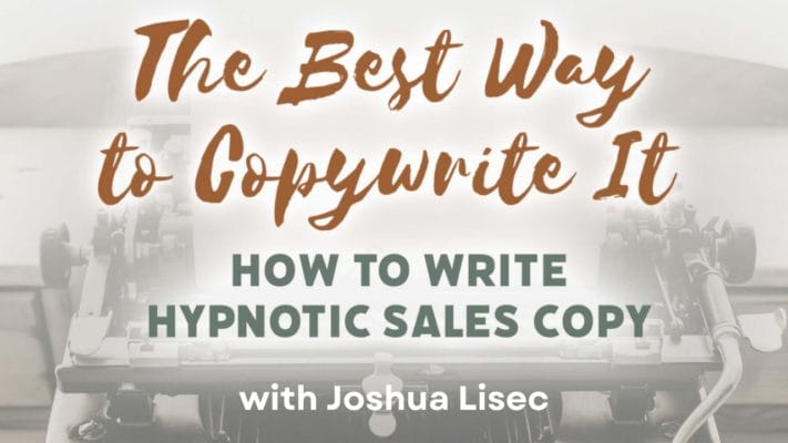 Joshua Lisec - HYPNO WRITING BUNDLE - Course Download