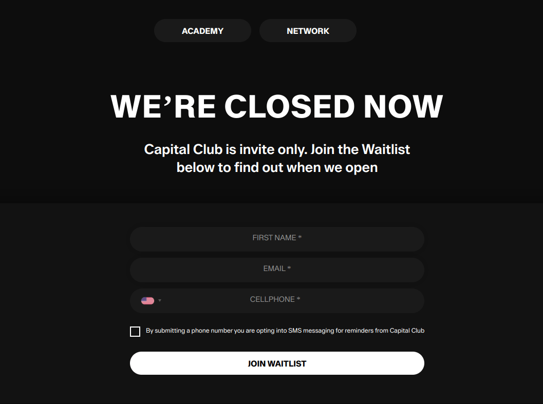 Luke Belmar – Capital Club 2024