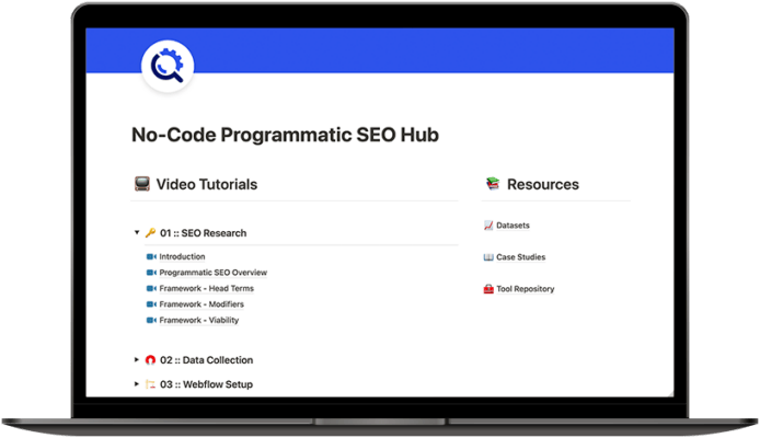 No-Code Programmatic SEO