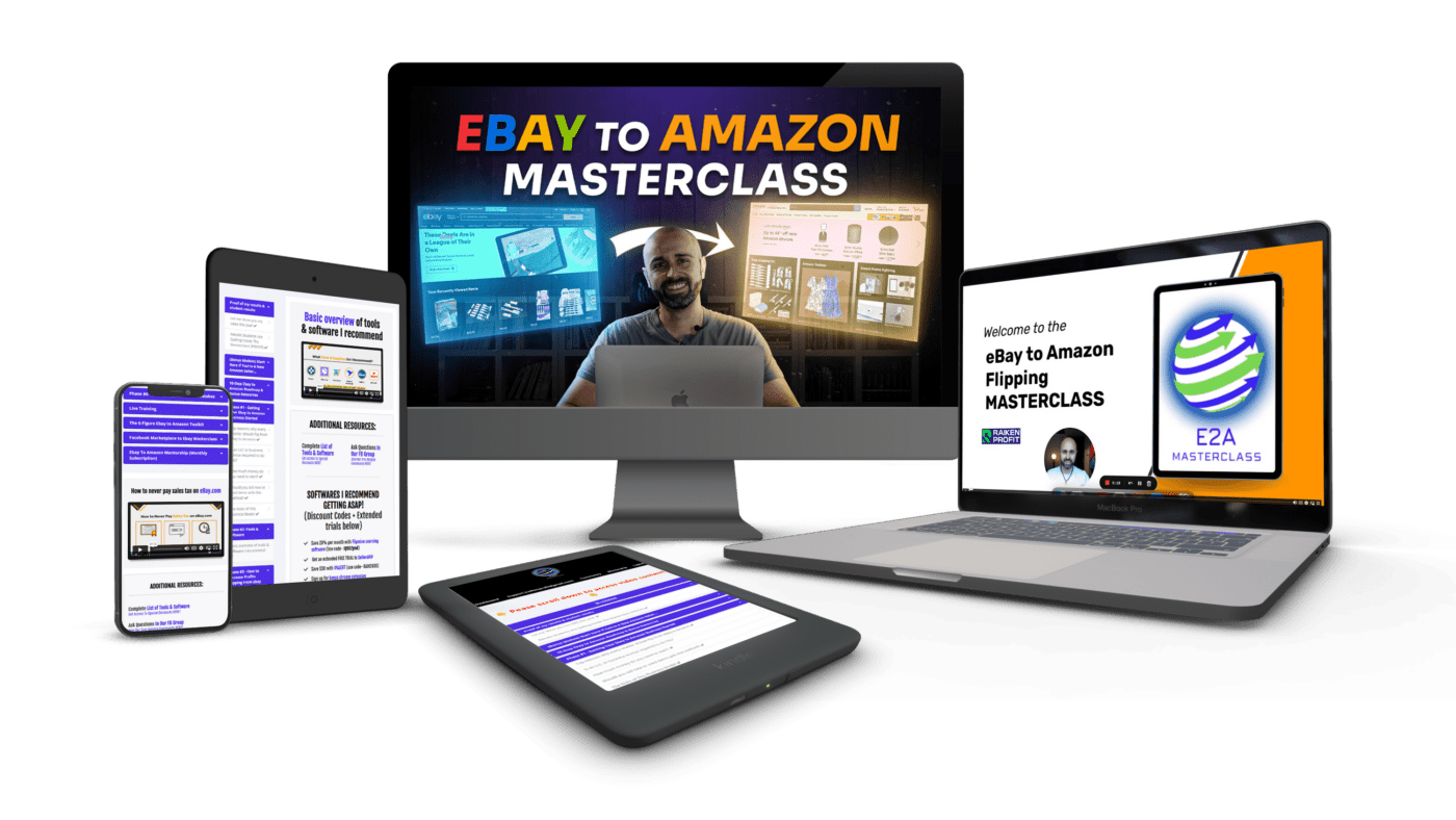 RaikenProfit - EBAY TO AMAZON MASTERCLASS COURSE DOWNLOAD