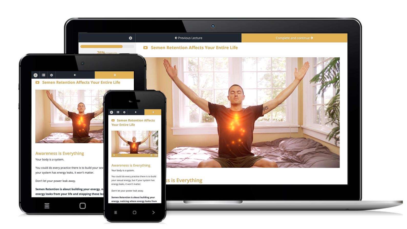 Taylor Johnson - Semen Retention Mastery