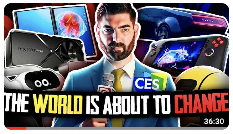 The world is about to change video thumbnail