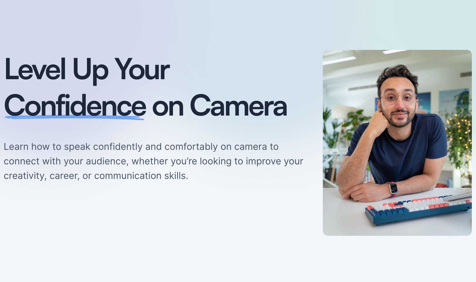 Ali Abdaal – Camera Confidence (GB)