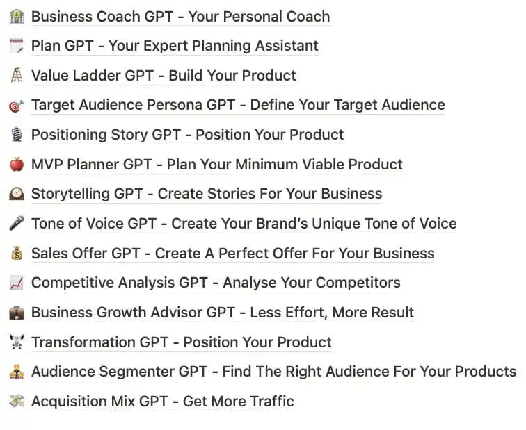 Business Strategy TOOLKIT