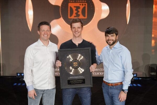 Christian Martin Standing With Russel Brunson