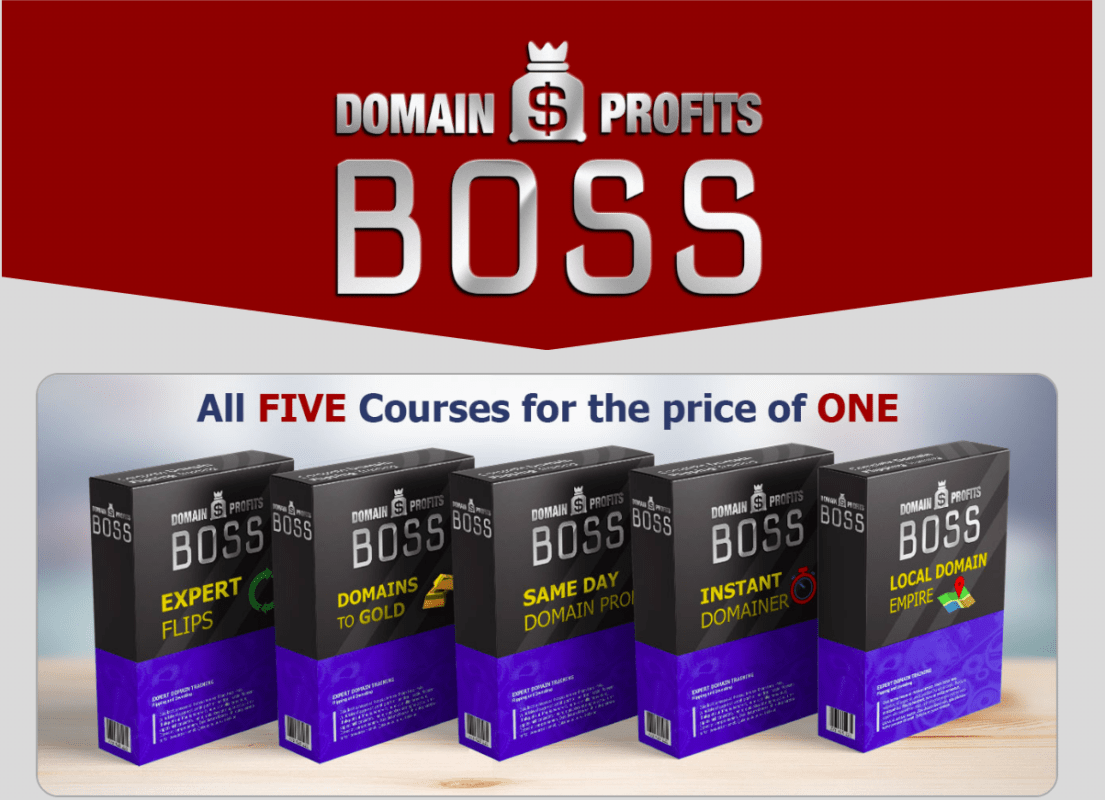 Gene Pimentel - Domain Profits Boss 5 Course Bundle Download