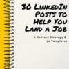 LinkedIn Posts for Job-seekers Download