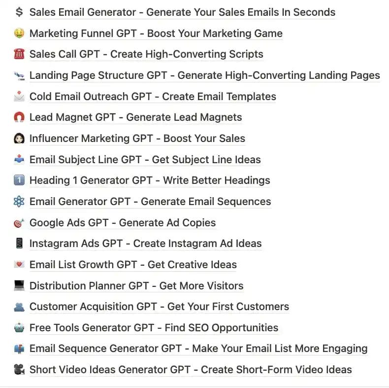 MArketing Funnel TOOLKIT