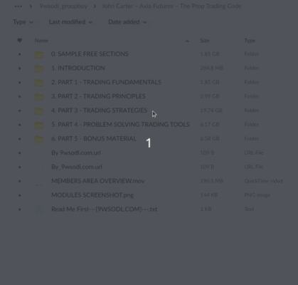 Proof of Files - Axia Futures The Prop Trading Code Download