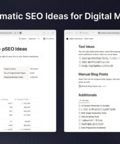 Programmatic SEO Ideas for Digital Marketing Niche Download