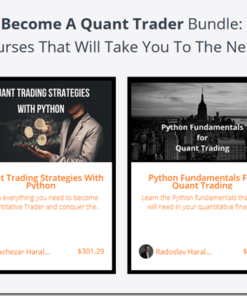 [VIP SHARE] QuantFactory – Become A Quant Trader Bundle