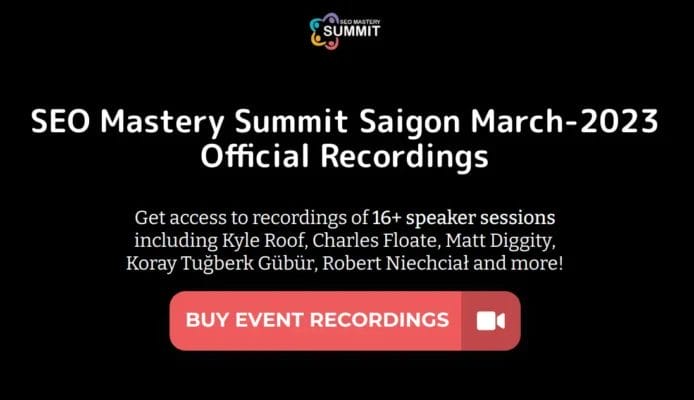 SEO Mastery Summit – Saigon Recordings Download
