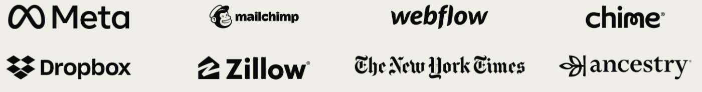 case examples from top companies such as google, meta, mailchimp