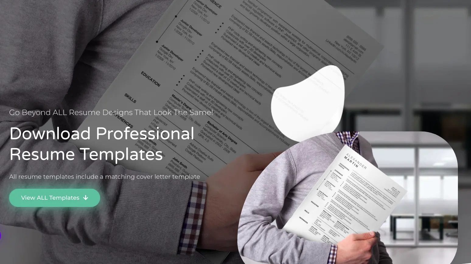 StandoutShop - Professional Resume Templates Collection